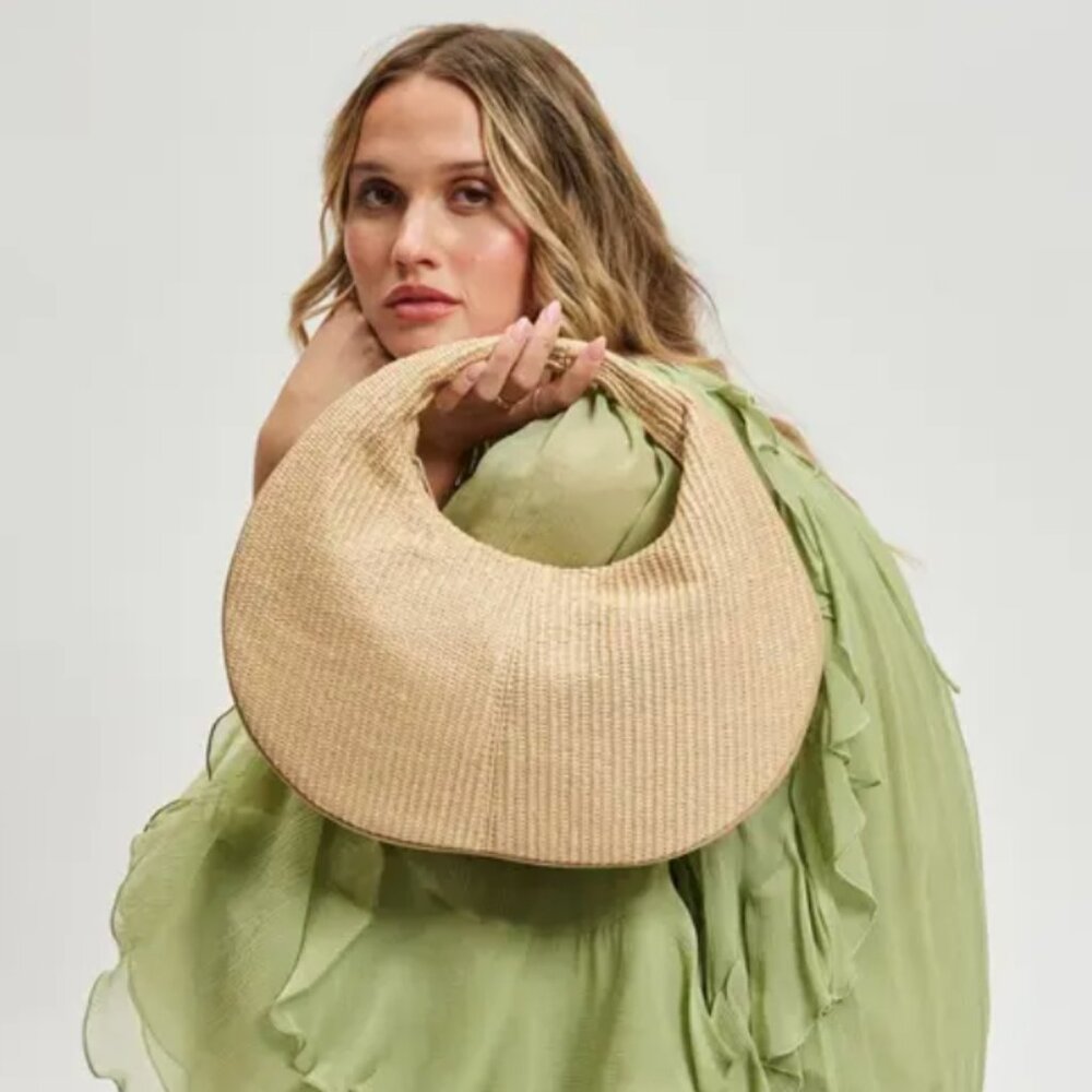 Moda Luxe Straw Hobo "NEW"